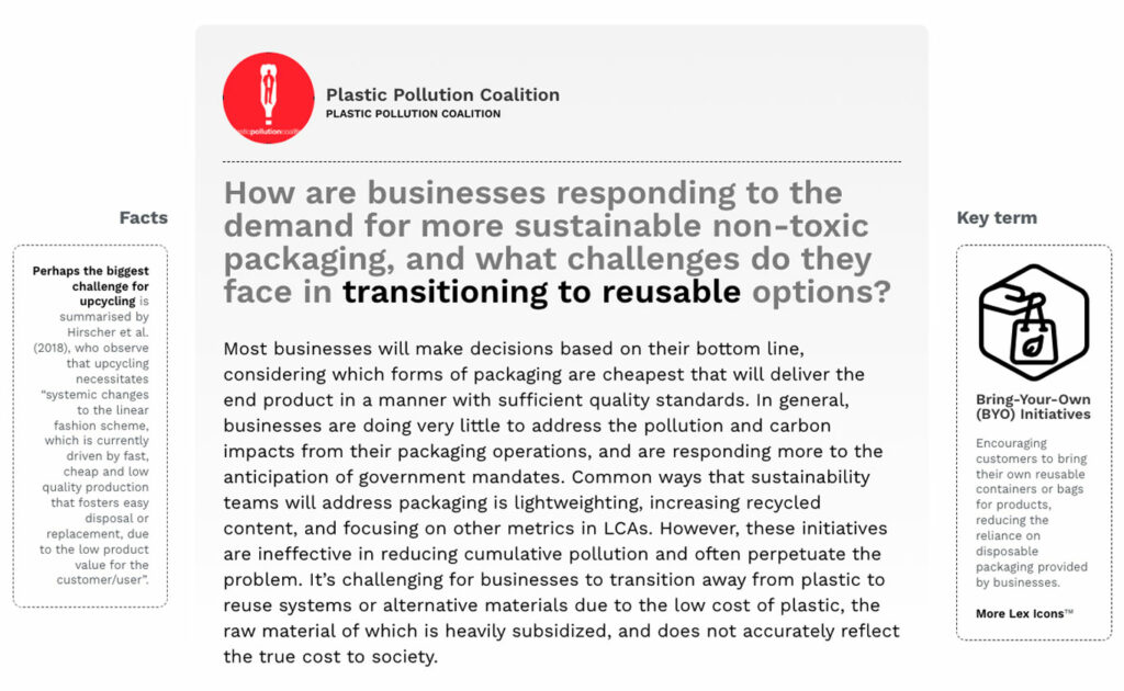 Reusables and Sustainable Foodware - Lexicon of Food™
